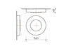 Scheme Light Noidesign CIRCLE PL CIRC 70 BEIG Contemporary / Modern