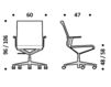 Scheme Armchair ICF Office 2015 3693063 F54 Contemporary / Modern