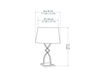 Scheme Table lamp GRANDE MONA brown Scheme Table lamp Objet Insolite 2015 GRANDE MONA Contemporary / Modern