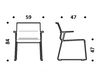 Scheme Armchair ICF Office 2015 3571602 437 Contemporary / Modern