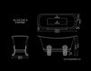 Scheme Bath tub Acanthus Empire Hurlingham Bath Company  2015 EMP013/EMP008 1 Classical / Historical 