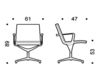 Scheme Armchair ICF Office 2015 1973083 30G Contemporary / Modern