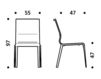 Scheme Chair 3686217 02N white Scheme Chair ICF Office 2015 3686217 02N Contemporary / Modern