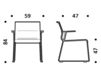 Scheme Armchair ICF Office 2015 3571507 05N Contemporary / Modern