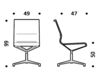 Scheme Chair 3684317 02N white Scheme Chair ICF Office 2015 3684317 02N Contemporary / Modern