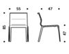 Scheme Chair 3686109 906 Bronze Scheme Chair ICF Office 2015 3686109 906 Contemporary / Modern