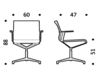 Scheme Armchair ICF Office 2015 3693559 972 Contemporary / Modern