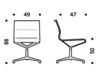 Scheme Chair 3684307 03N Black Scheme Chair ICF Office 2015 3684307 03N Contemporary / Modern