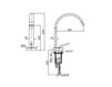 Scheme Wash basin mixer Zucchetti Kos Isyfresh ZP2258 Minimalism / High-Tech