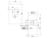 Scheme Thermostatic mixer Fima - Carlo Frattini Brick F4049X2CR Minimalism / High-Tech
