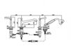 Scheme Bath mixer ZB2441 Silver Scheme Bath mixer Zucchetti Kos Bellagio ZB2441 Classical / Historical