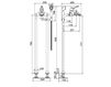 Scheme Bath mixer Fima - Carlo Frattini Lamp F3304/4CR Classical / Historical 