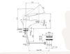 Scheme Bidet mixer Fima - Carlo Frattini Serie 2 F3202CR Contemporary / Modern