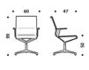 Scheme Armchair ICF Office 2015 3694719 918 Contemporary / Modern