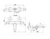 Scheme Thermostatic mixer Fima - Carlo Frattini Eclipse F4204/1CR Minimalism / High-Tech