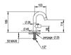 Scheme Wash basin mixer Horus Knick 83.230 Contemporary / Modern