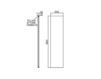 Scheme Mirror ZAC661 Glass / Acrylic Scheme Mirror Zucchetti Kos Pan ZAC661 Minimalism / High-Tech
