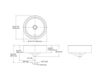 Scheme Countertop wash basin Vox Round Kohler 2015 K-14800-0 Contemporary / Modern