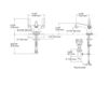 Scheme Wash basin mixer Bancroft Kohler 2015 K-10579-4-BV Contemporary / Modern