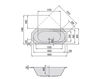 Scheme Bath tub Armada Hoesch 2015 6169 Contemporary / Modern