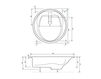 Scheme Bath tub Oyster 76320 white Scheme Bath tub Oyster Pamos Swiss 2015 76320 Contemporary / Modern