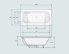 Scheme Hydromassage bathtub URBAN Watergame Company 2015 BG091F1 BGOP022 Classical / Historical 