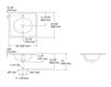Scheme Countertop wash basin Impressions Kohler 2015 K-2791-1-G83 Contemporary / Modern