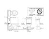 Scheme Floor mounted toilet Bancroft Kohler 2015 K-3827-47 Contemporary / Modern