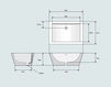 Scheme Countertop wash basin BASIC LINE Watergame Company 2015 VS045F1 Contemporary / Modern