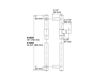 Scheme Shower bar Kohler 2015 K-8524-2BZ Contemporary / Modern