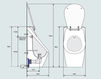 Scheme Urinal URINOIR UR001F1 UR999F2 white Scheme Urinal URINOIR Watergame Company 2015 UR001F1 UR999F2 Classical / Historical