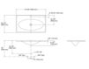 Scheme Countertop wash basin Impressions Kohler 2015 K-3051-1-96 Contemporary / Modern