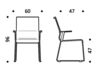 Scheme Armchair 3691613 510 Ivory Scheme Armchair ICF Office 2015 3691613 510 Contemporary / Modern