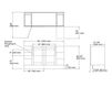 Scheme Wash basin cupboard Poplin Kohler 2015 K-99536-TKSD-1WC Contemporary / Modern