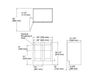 Scheme Wash basin cupboard Poplin Kohler 2015 K-99528-TK-1WD Contemporary / Modern