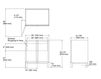 Scheme Wash basin cupboard Jacquard Kohler 2015 K-99502-LG-1WE Contemporary / Modern