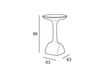 Scheme Table  ARMILLARIA Plust FURNITURE 6250 C2+A4260T Minimalism / High-Tech