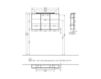 Scheme Bathroom shelf  REFLECTION Villeroy & Boch Bathroom and Wellness A349 D0 00 Contemporary / Modern