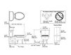 Scheme Floor mounted toilet Archer Kohler 2015 K-3639-95 Contemporary / Modern