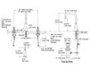 Scheme Wash basin mixer Purist Kohler 2015 K-14407-4-BV Contemporary / Modern