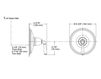 Scheme Thermostatic mixer Devonshire Kohler 2015 K-T10357-4-2BZ Contemporary / Modern