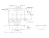 Scheme Countertop wash basin Delafield Kohler 2015 K-5950-4-0 Contemporary / Modern