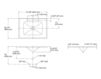 Scheme Countertop wash basin Impressions Kohler 2015 K-3049-8-FT Contemporary / Modern
