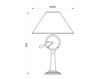 Scheme Table lamp Laura Suardi srl Unipersonale  Lighting 2329.LP Contemporary / Modern