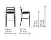 Scheme Bar stool Very Wood 2015 CENTURY 16H Contemporary / Modern