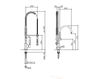Scheme Kitchen mixer Dornbracht Tara Classic 33 880 888-00 Contemporary / Modern