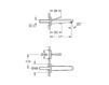 Scheme Wall mixer  Eurodisc Joy Grohe 2015 19 968 000 Minimalism / High-Tech