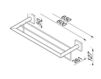 Scheme Towel holder Geesa 2015 916852-02 Contemporary / Modern