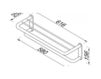 Scheme Towel holder Geesa 2015 914552-02 Contemporary / Modern