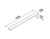Scheme Towel holder Geesa 2015 914505-02 Contemporary / Modern
